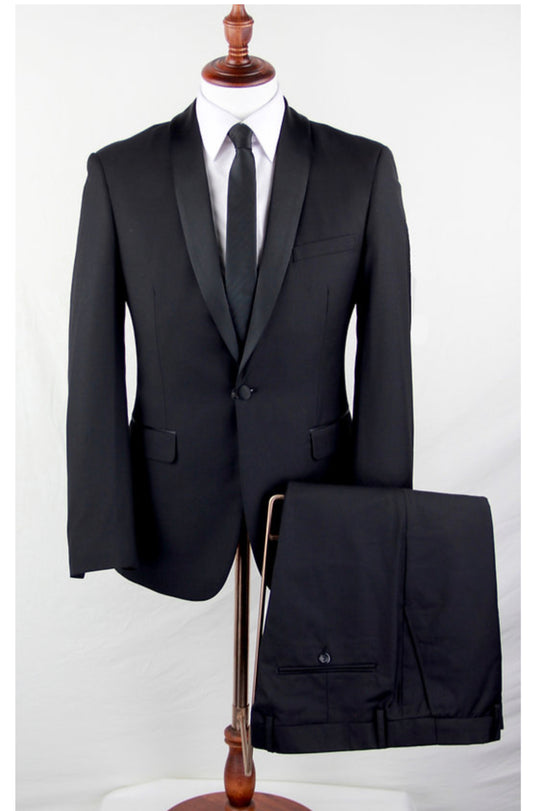 Shawl Lapel Tuxedo Suit