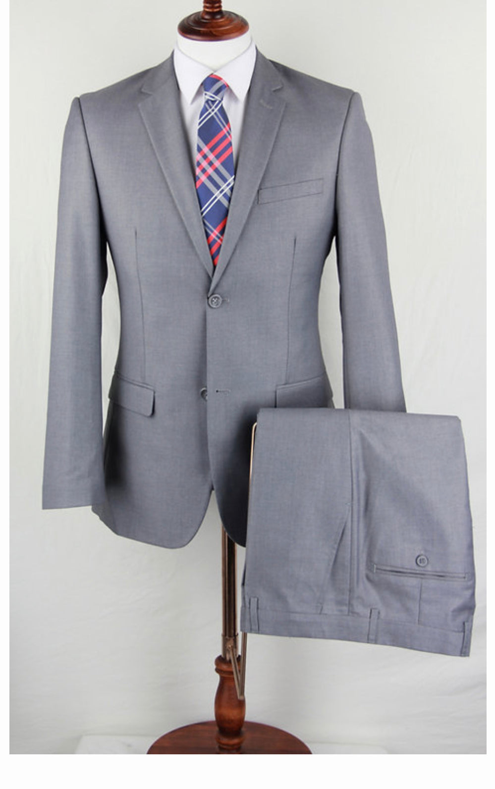 Slim-Fit Soild Suit